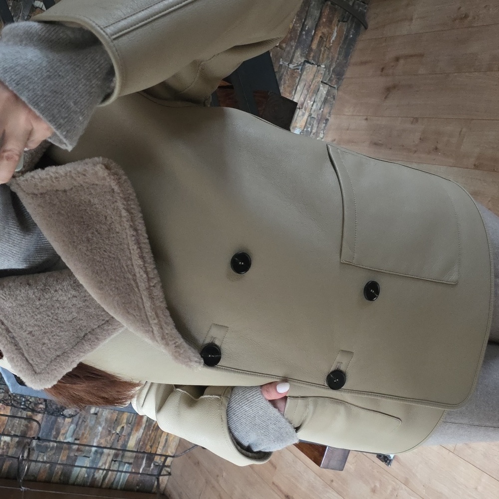REVERSIBLE DOUBLE-FACED COAT - Picture 10 of 17